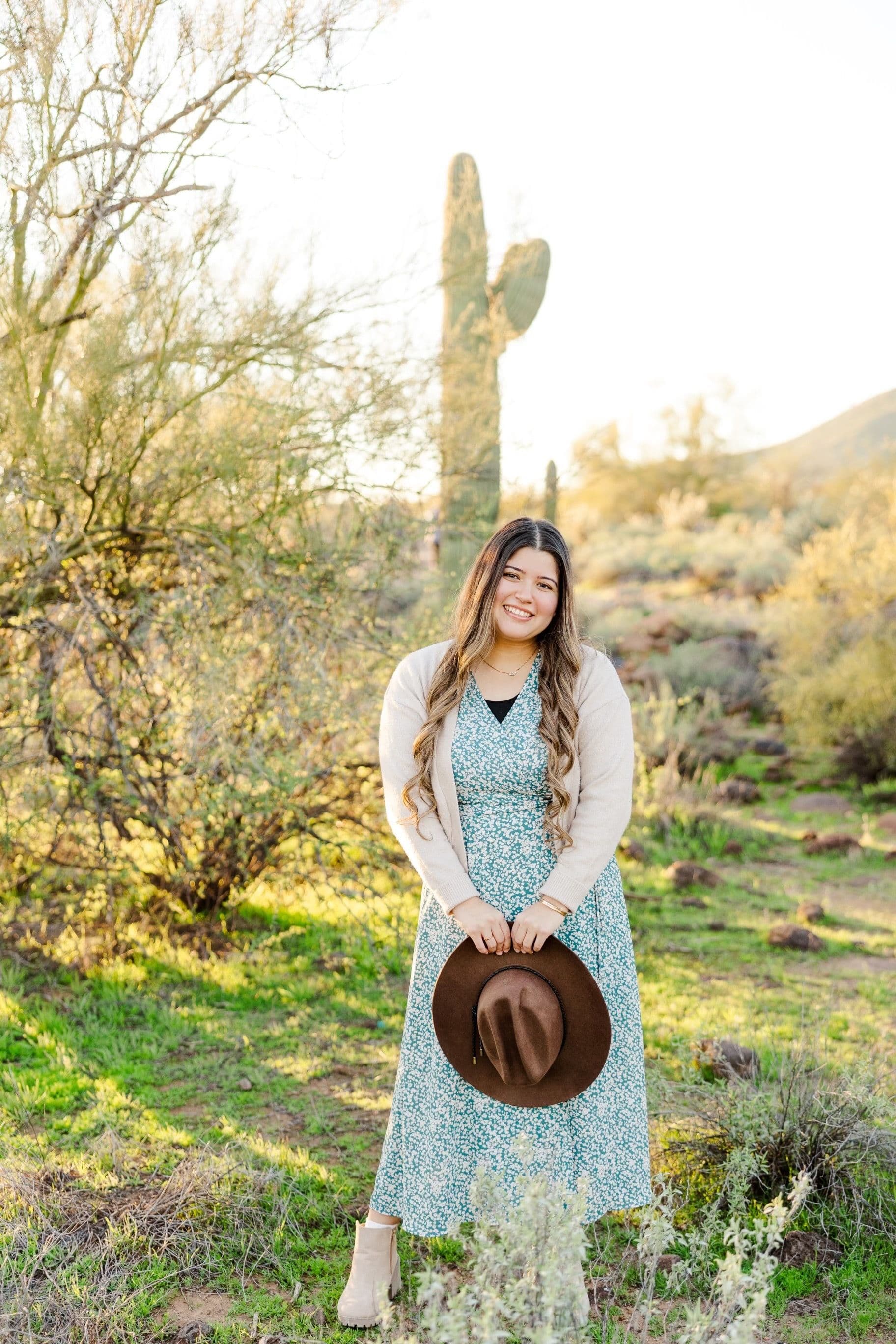 Aimee posing for picture